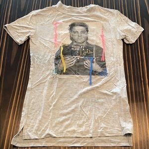 Elvis Presley Vintage style shirt, colored fringes